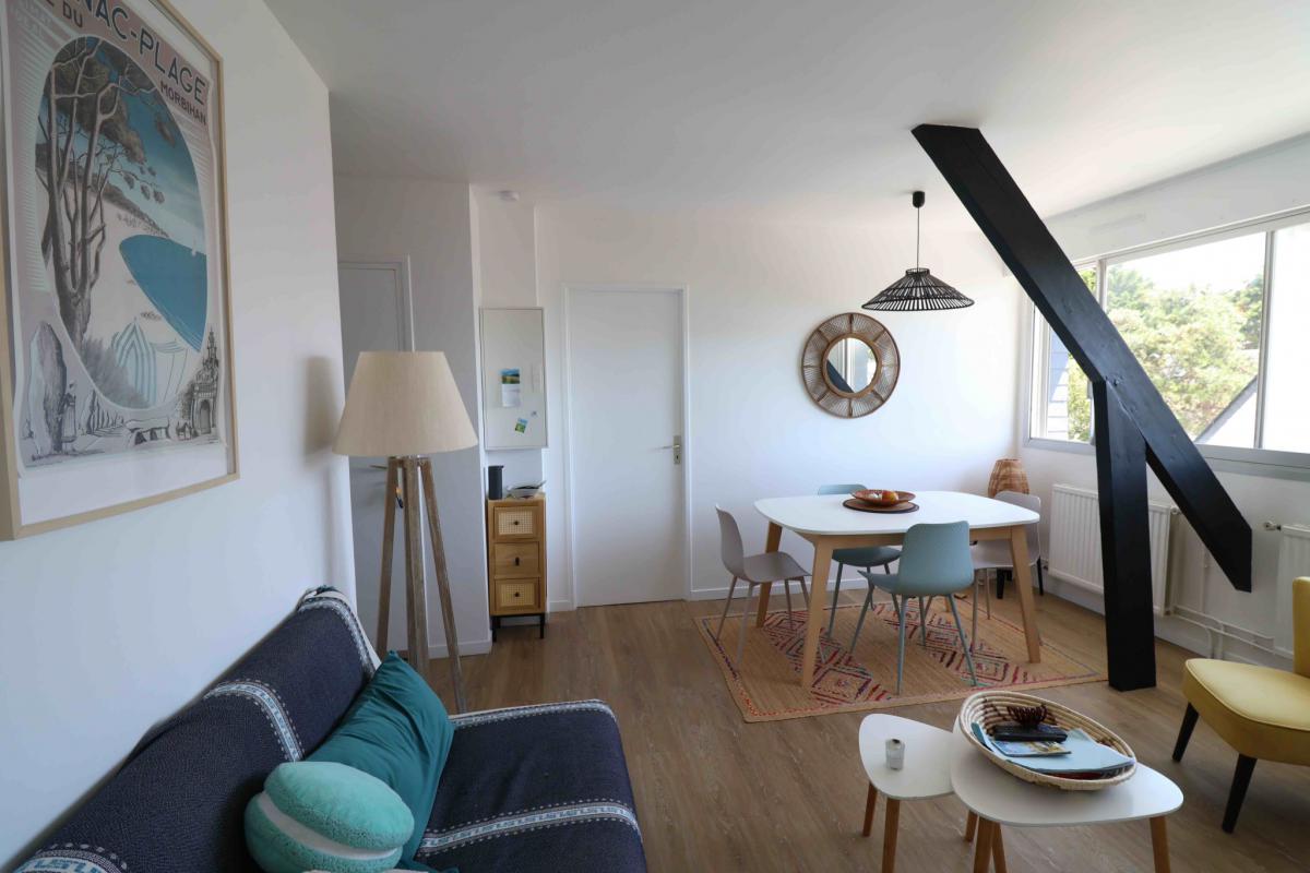 Plage à pied appartement 2 ch + parking