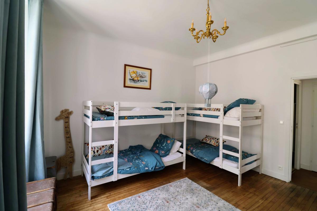 Intra-muros plage à pied appartement 3 ch