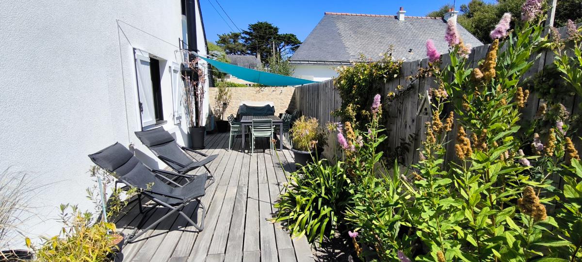 Saint-Pierre-Quiberon à Portivy à 100 m de la mer et plage