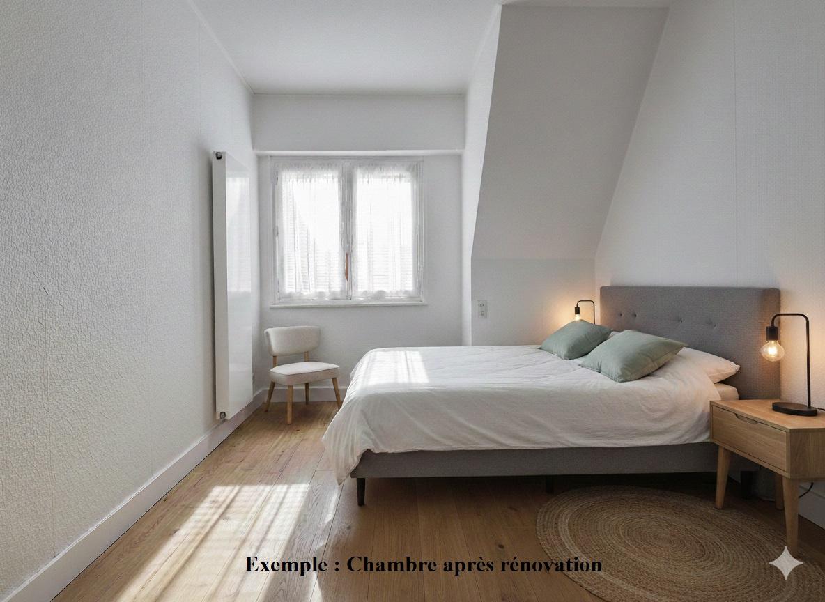 Maison centre ville Auray 4 ch jardin