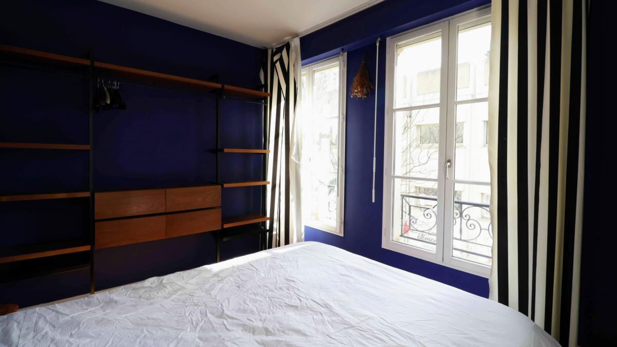 Appartement rénové duplex 2 ch parquet double exposition