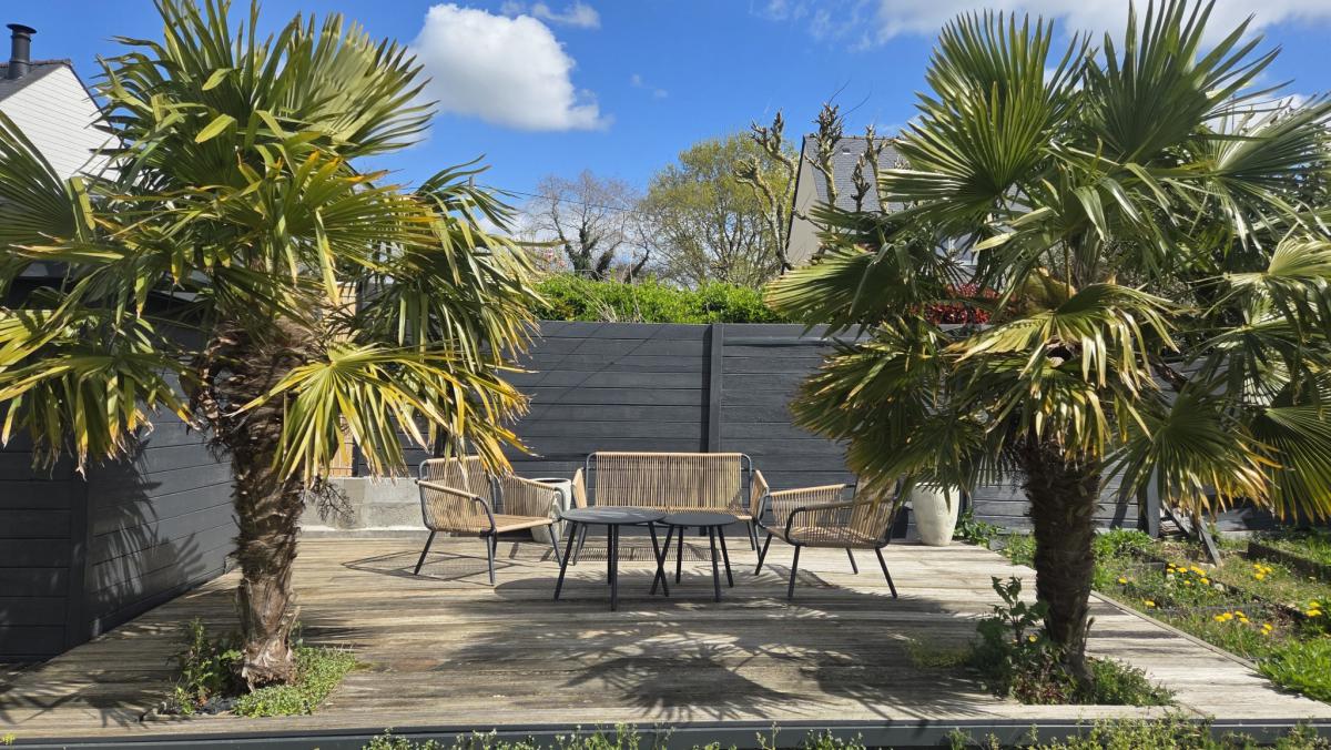 Maison contemporaine 5 ch jardin terrasse garage double