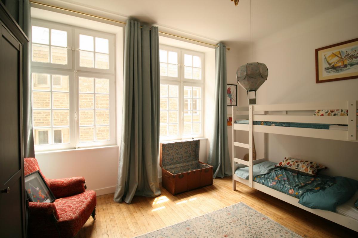 Intra-muros plage à pied appartement 3 ch