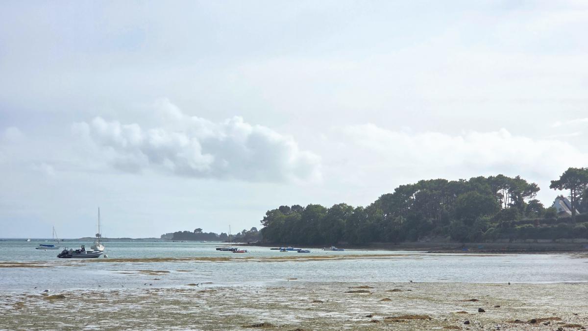 Plage de Locmiquel maison rénovée et ses deux terrasses 