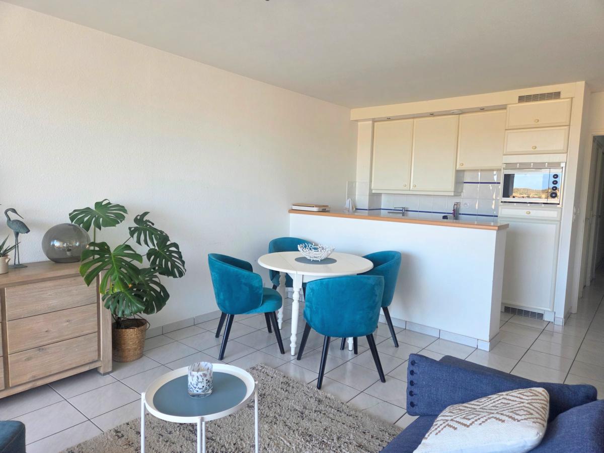 Appartement 1 ch terrasse jardinet cave garage 