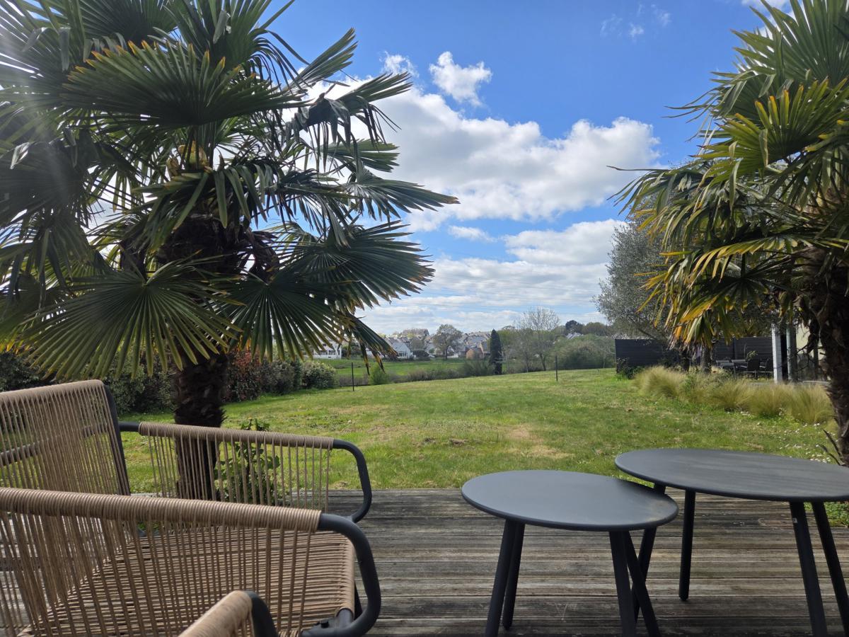 Maison contemporaine 5 ch jardin terrasse garage double