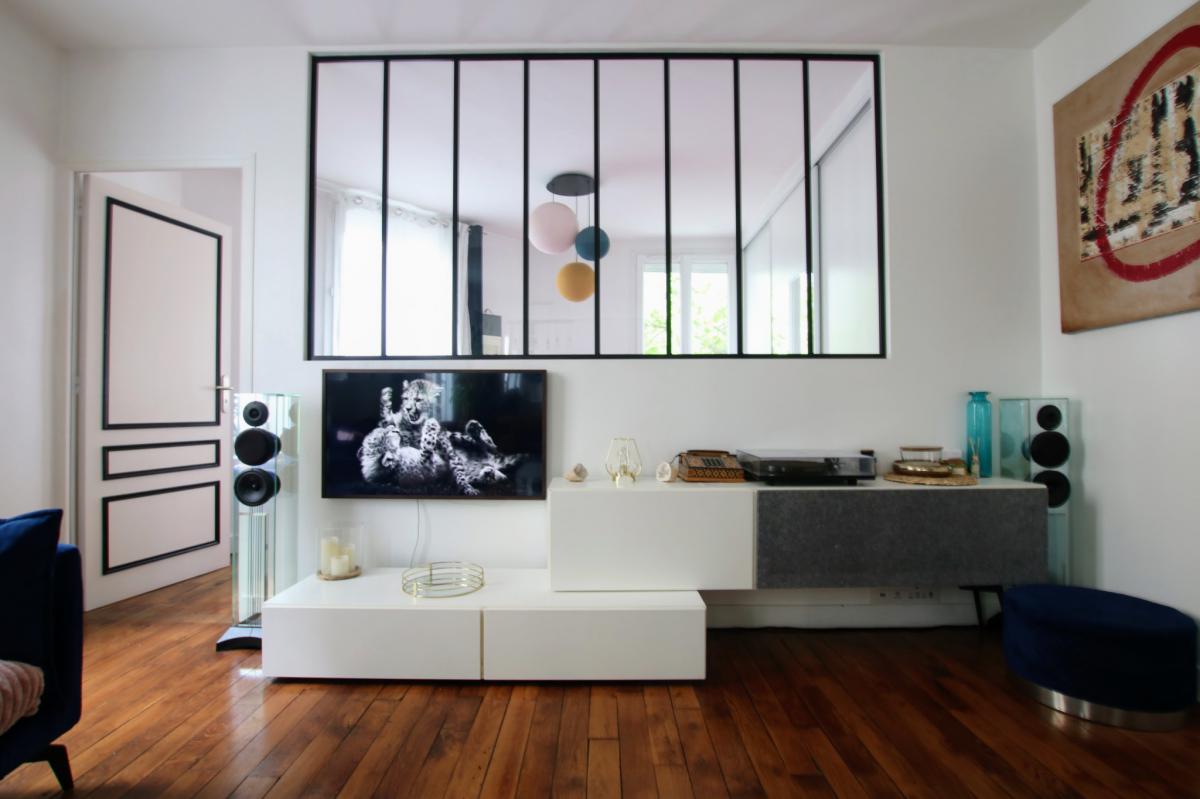 Lamarck appartement rénové lumineux 2 ch + cave