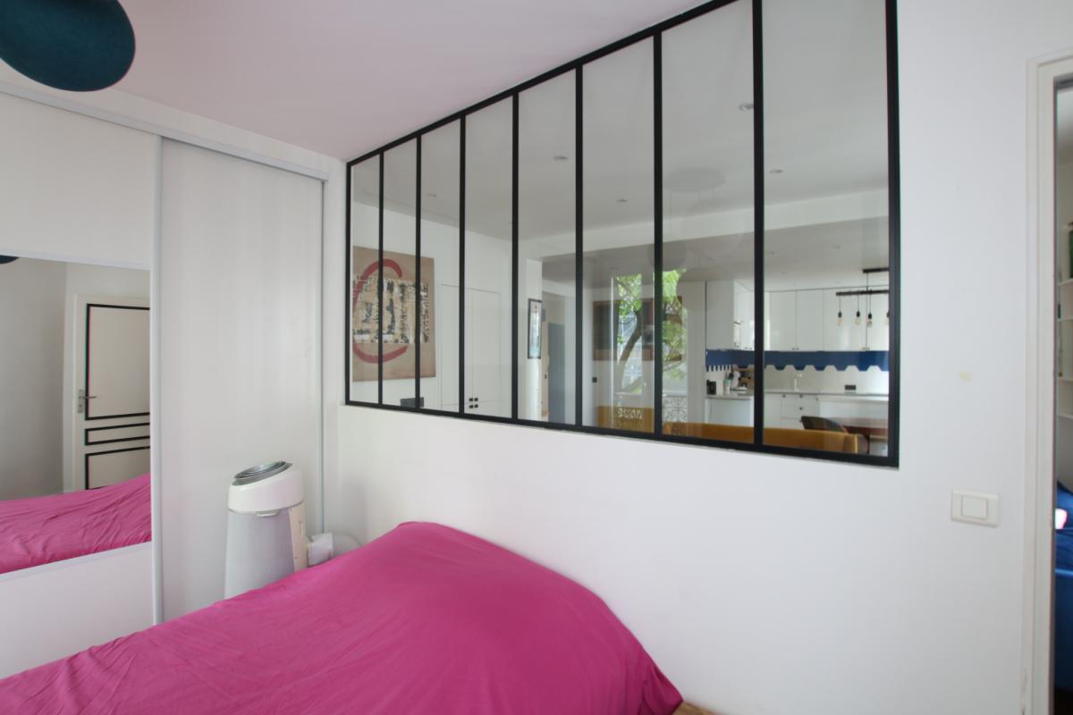 Lamarck appartement rénové lumineux 2 ch + cave