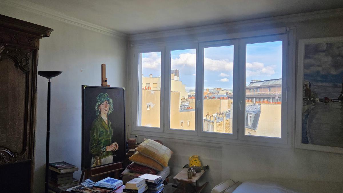 Appartement T2 dernier étage cave + parking 