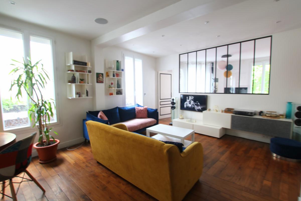 Montmartre appartement rénové 2 ch + cave