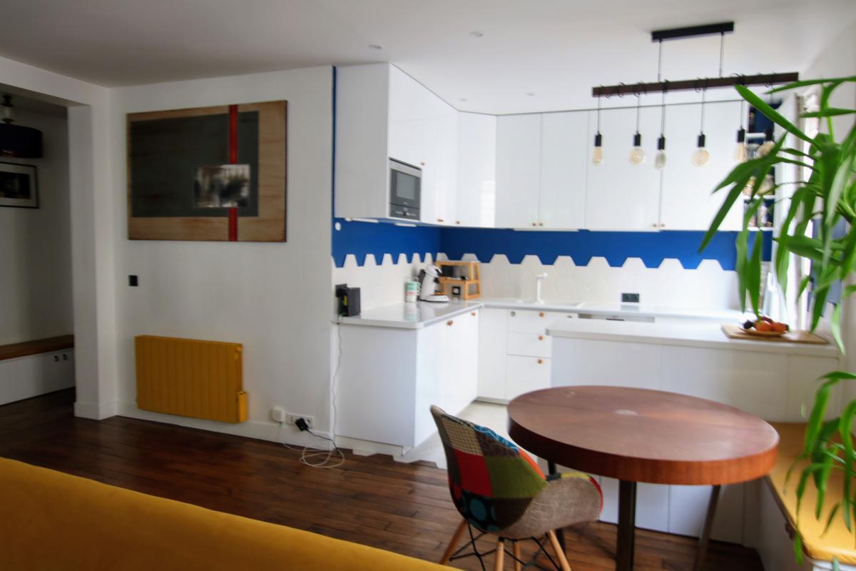 Montmartre appartement rénové 2 ch + cave