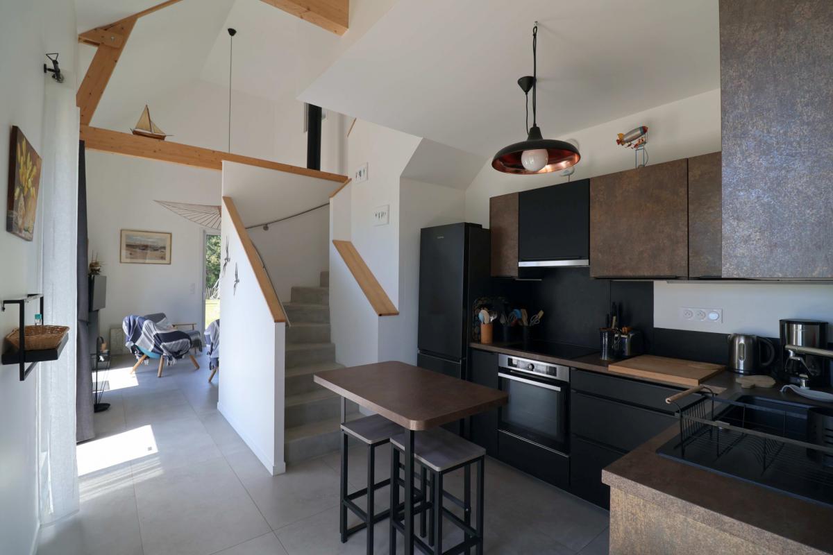Maison contemporaine jardin plage direct