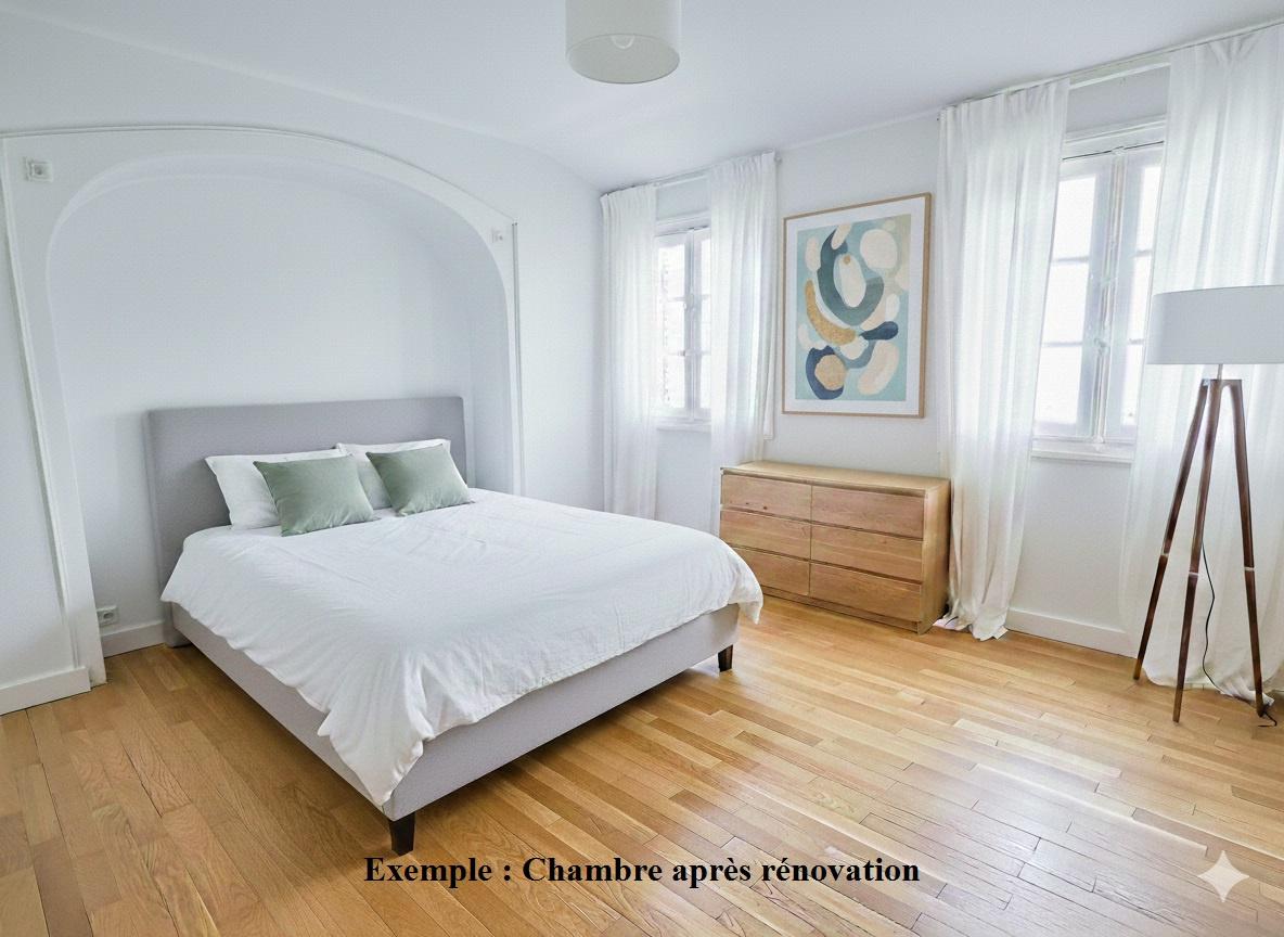 Maison centre ville Auray 4 ch jardin