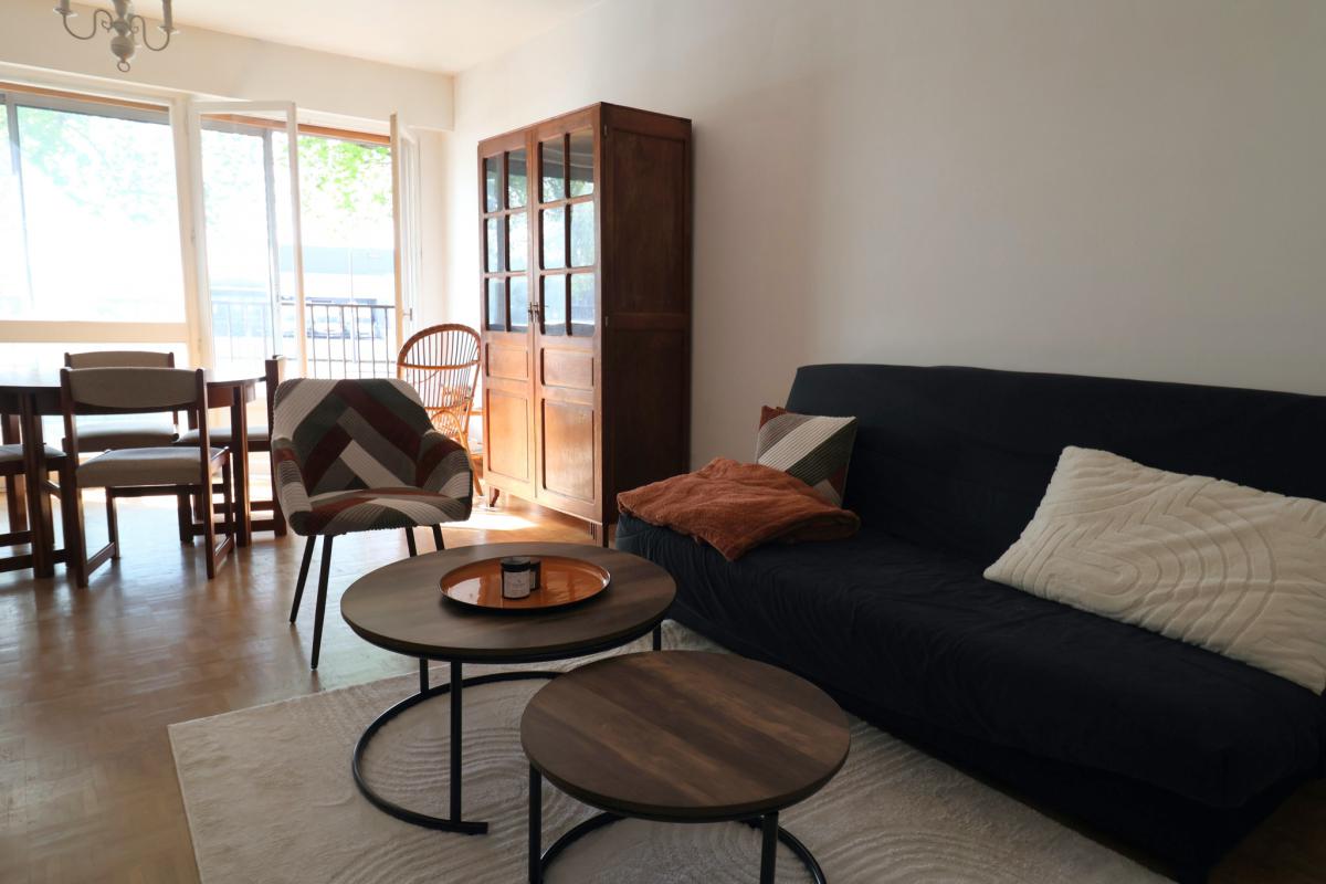Appartement traversant balcon-terrasse loggia + cave